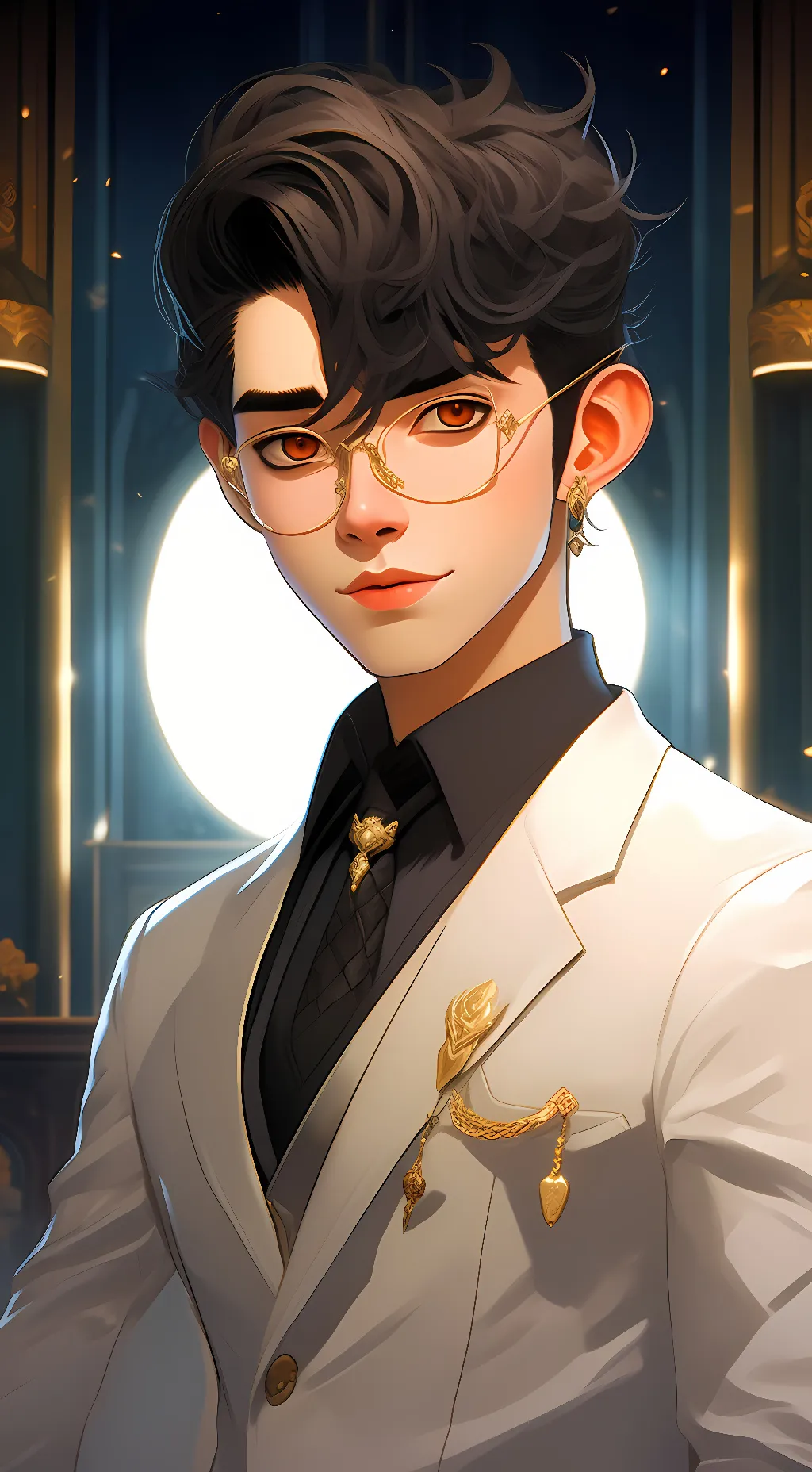 ai character: Asher background