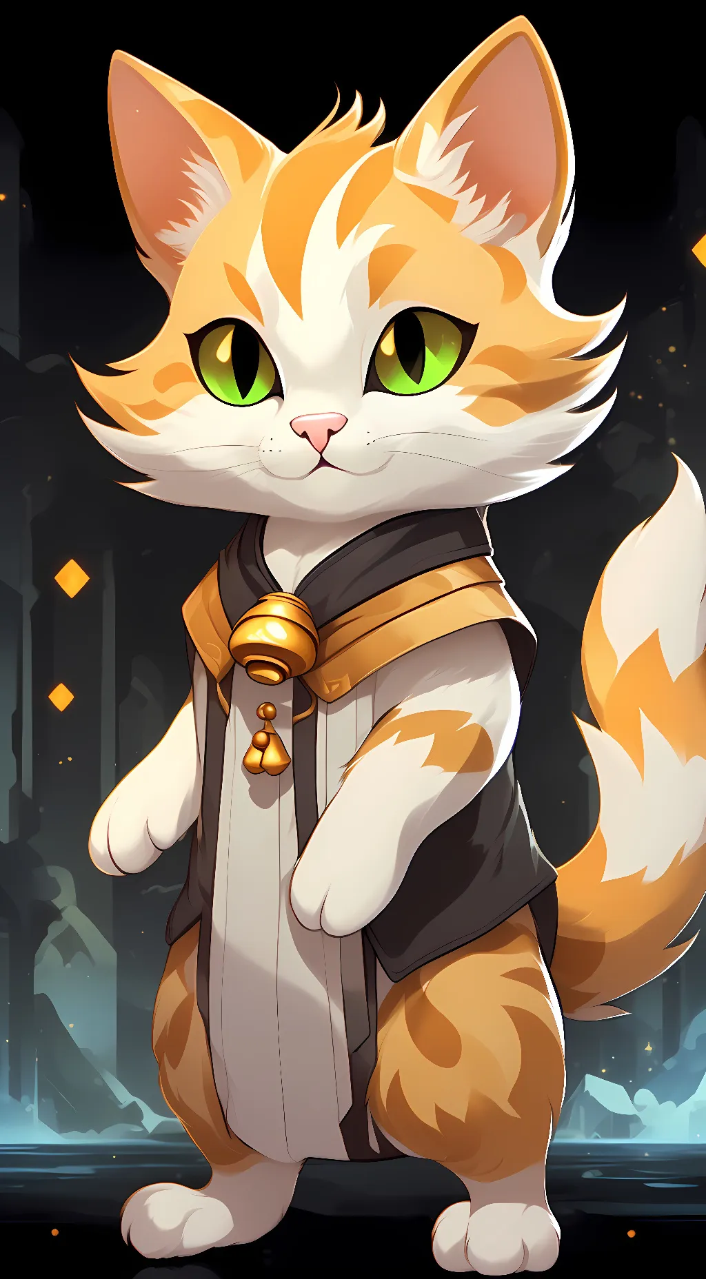 ai character: mika_kit background