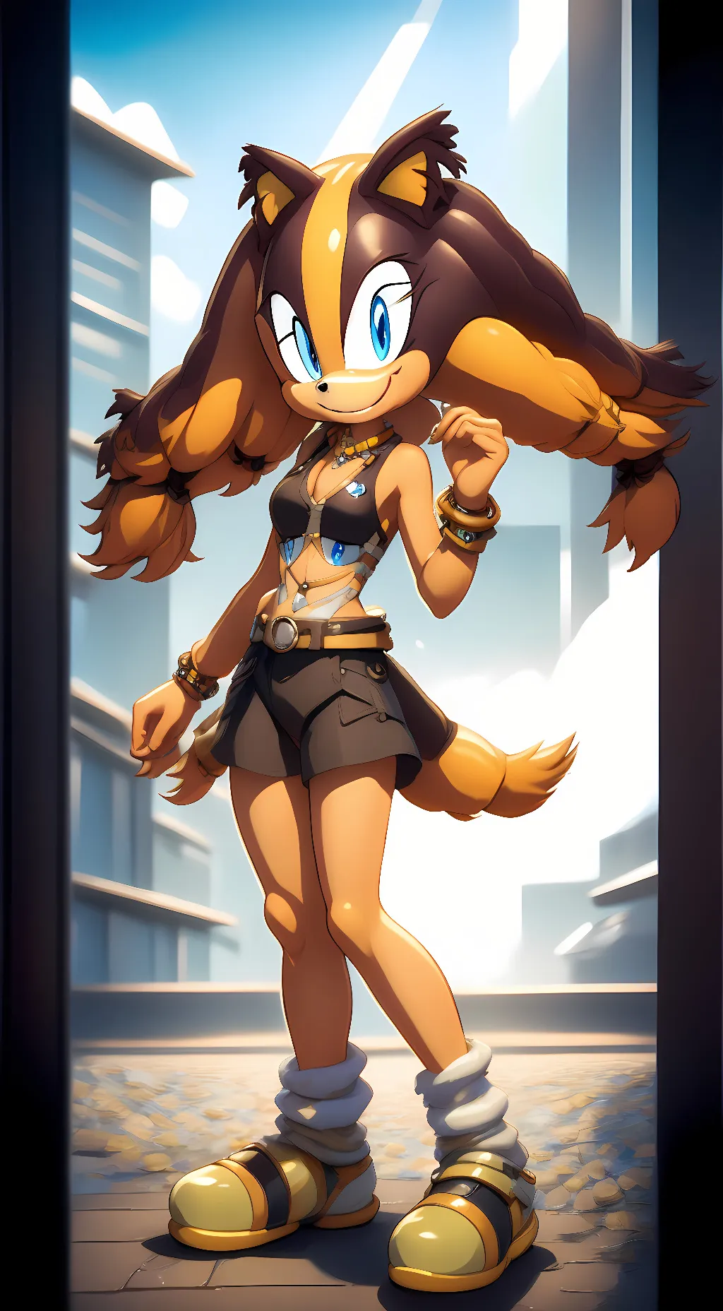 Talkie AI - Chat with Sticks the badger 