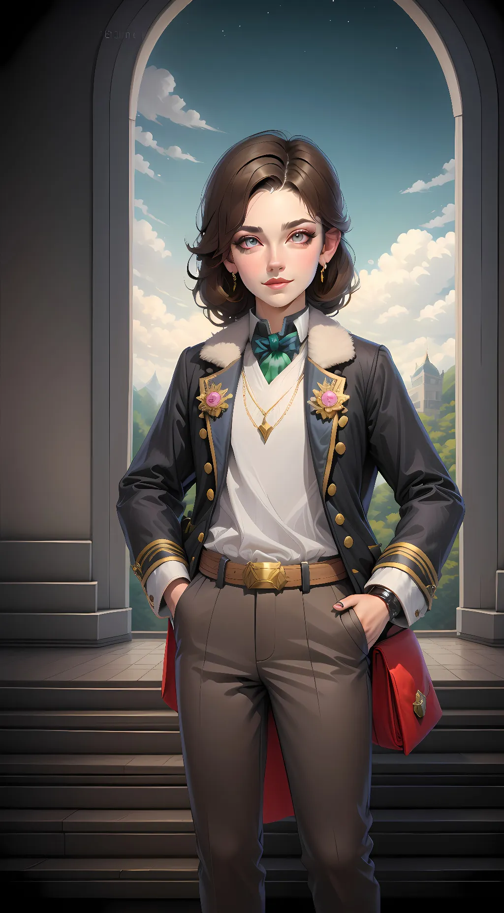 ai character: Rachel Vaughn background