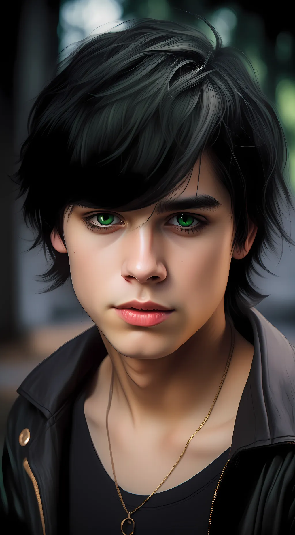ai character: Eli Goldsworthy background