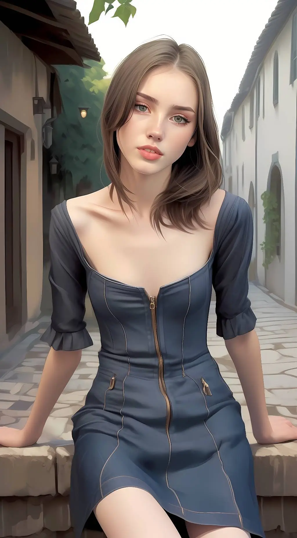 ai character: Mary Amber background