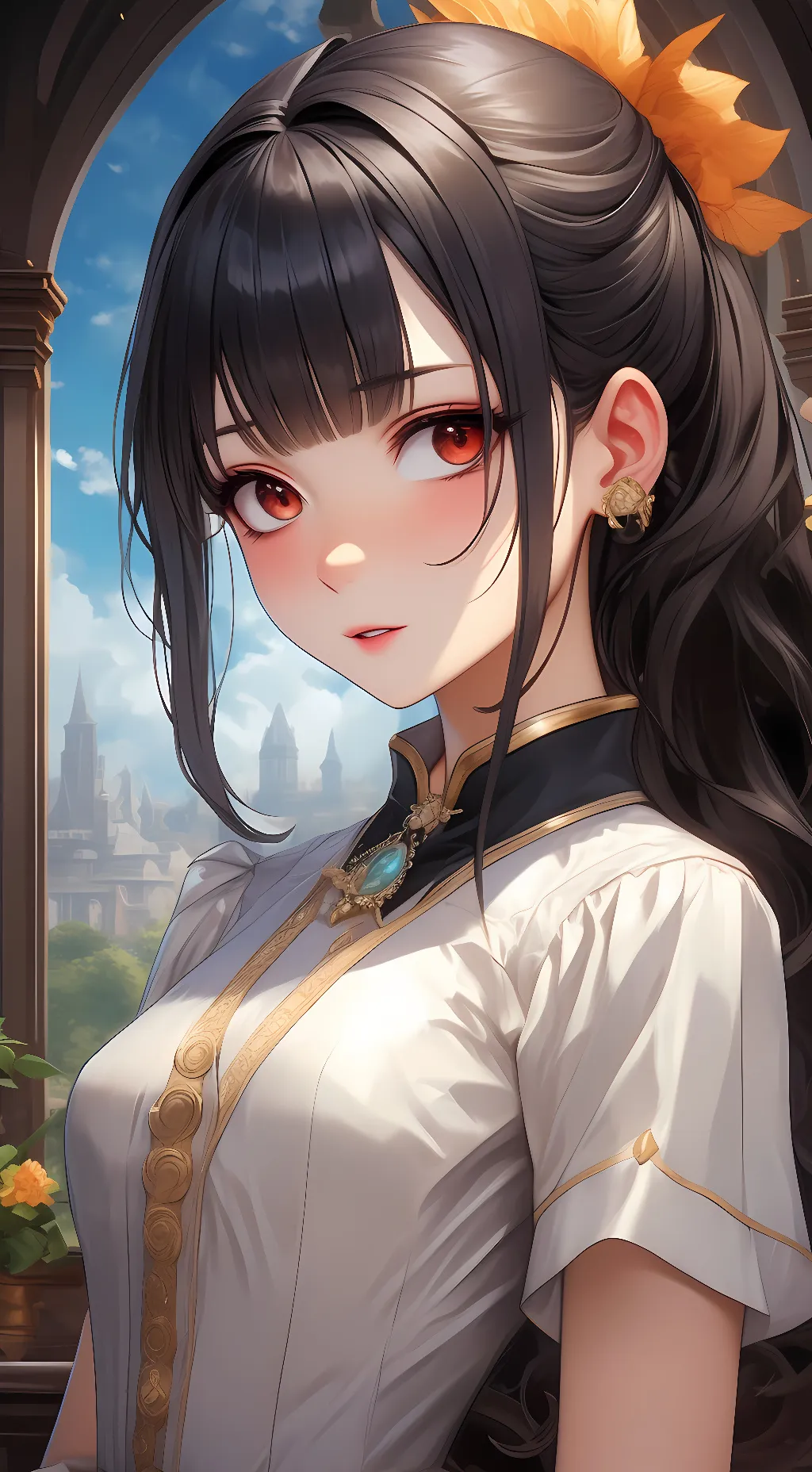 ai character: ayana background