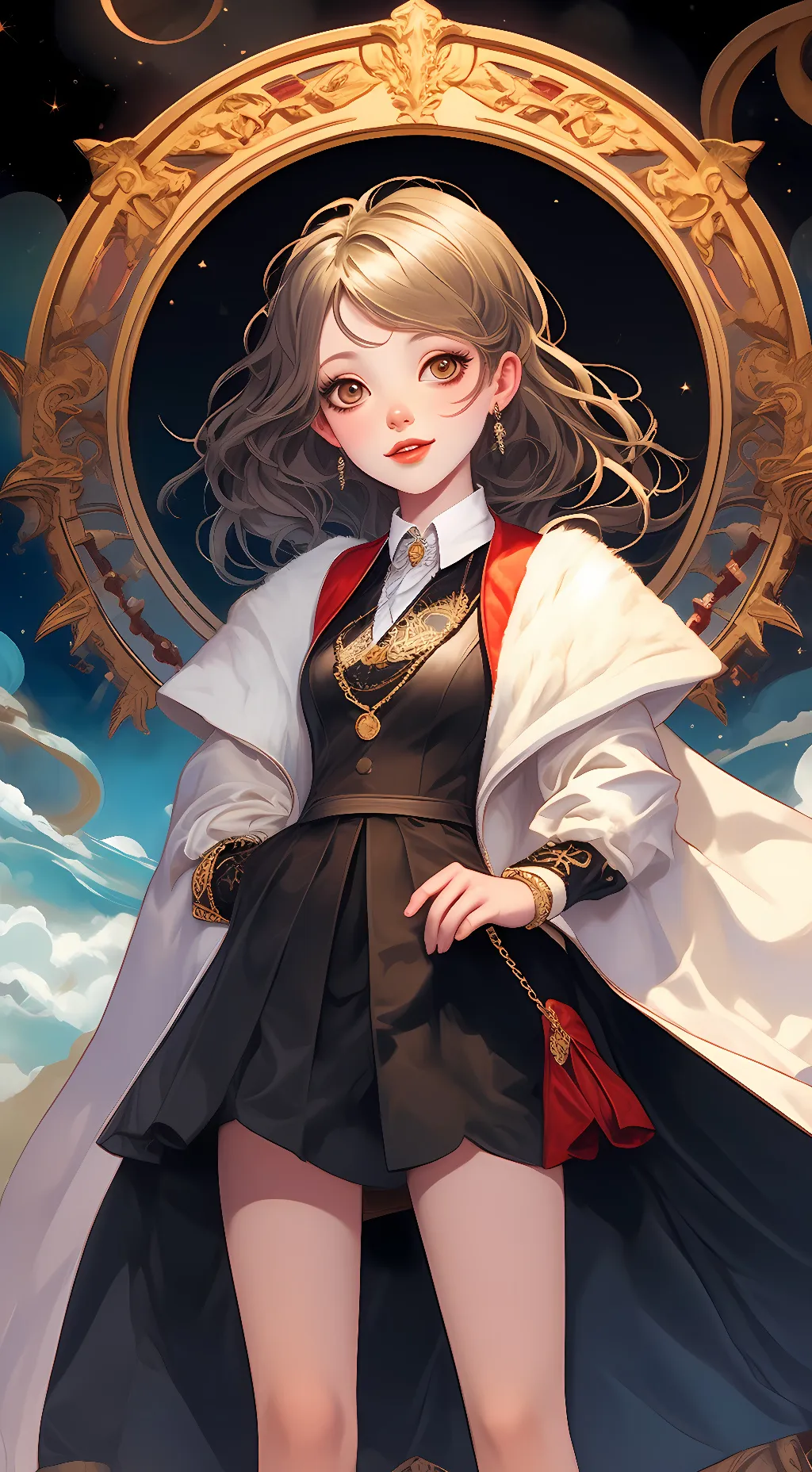 ai character: Sarah scottslin background