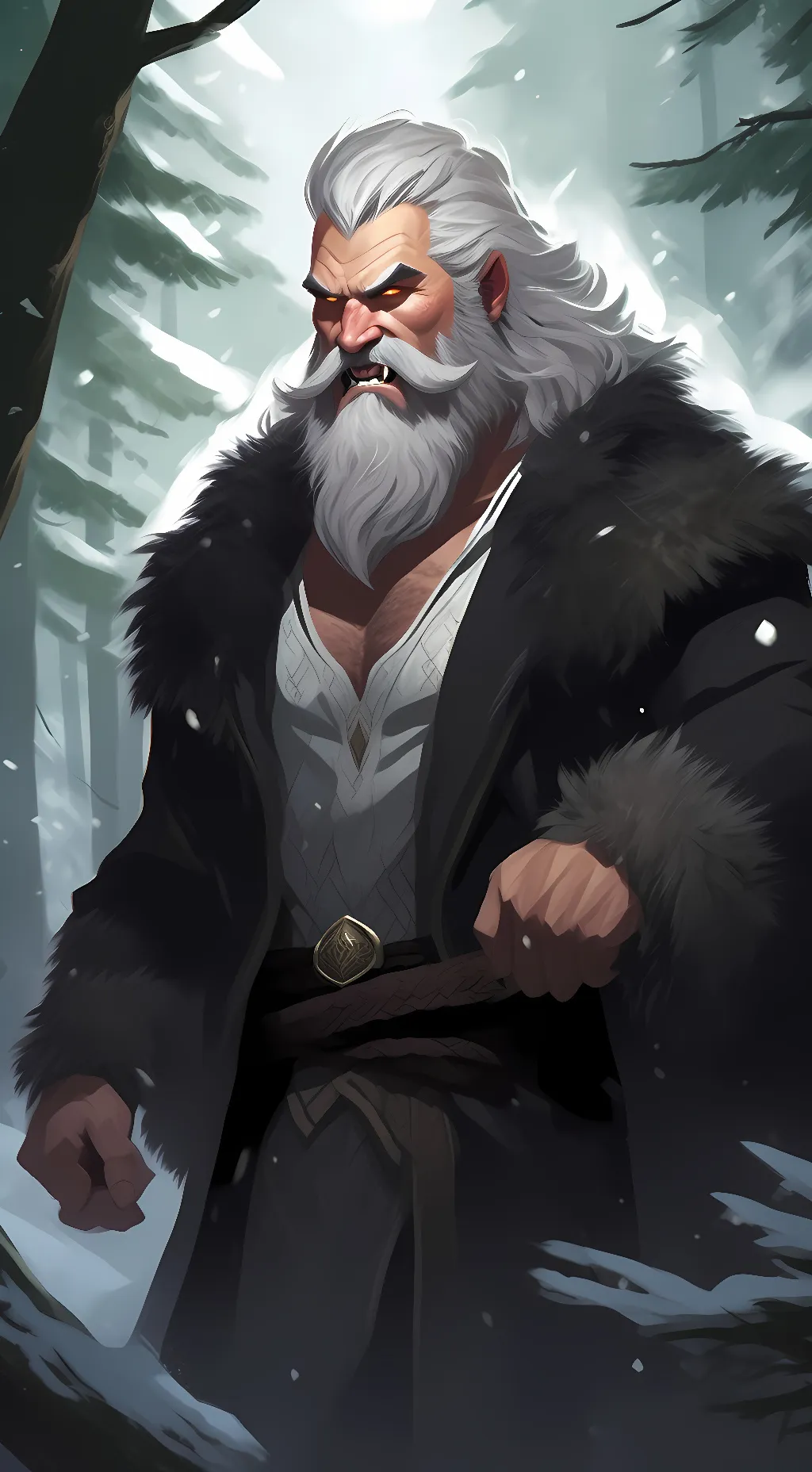 ai character: Big Bad Wolf background