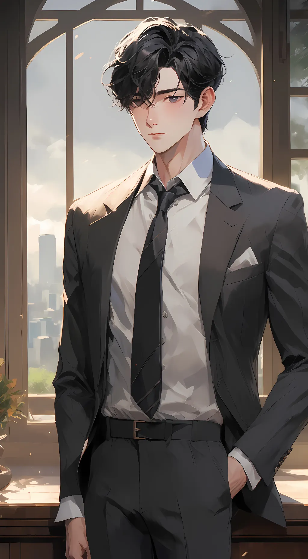 ai character: Alan background