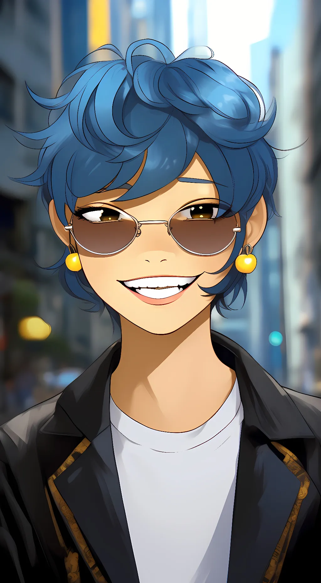 ai character: singer wally  background