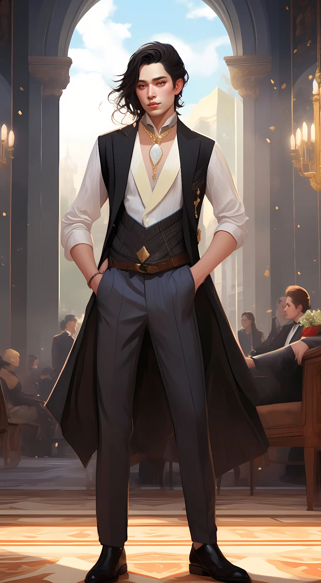 ai character: Dan background