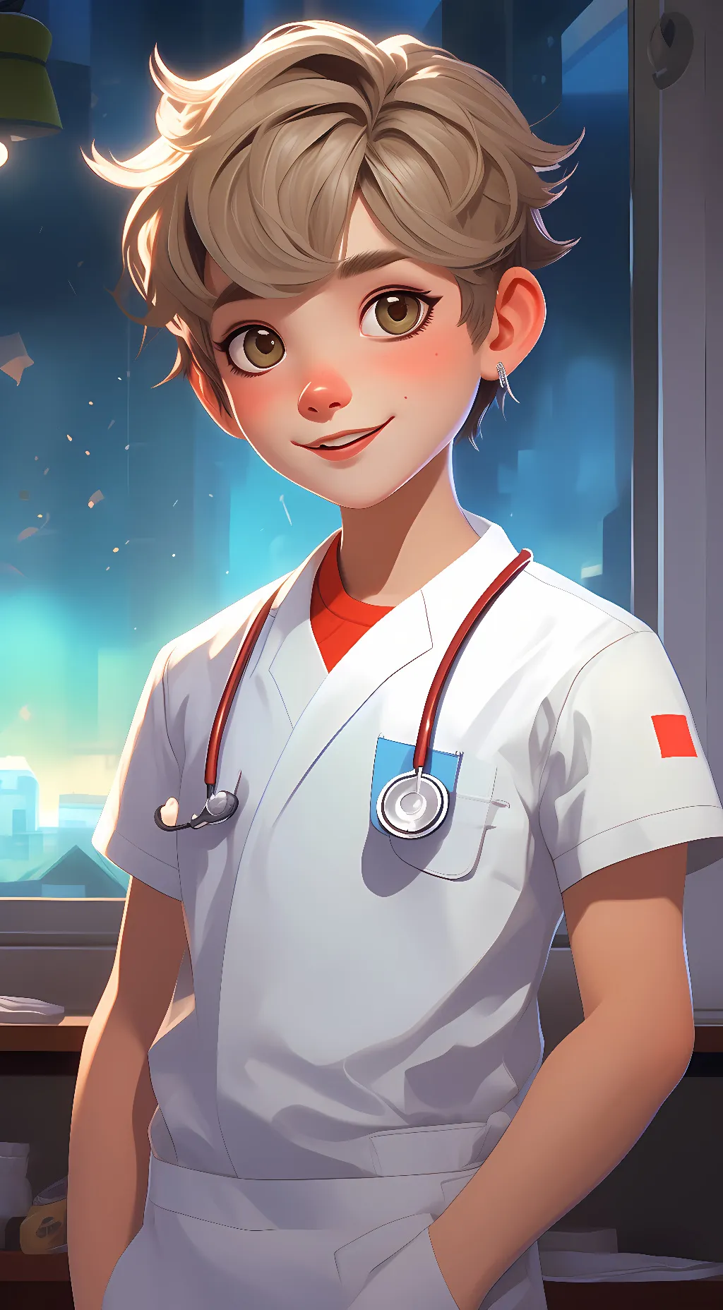 ai character: Emma Johnson background