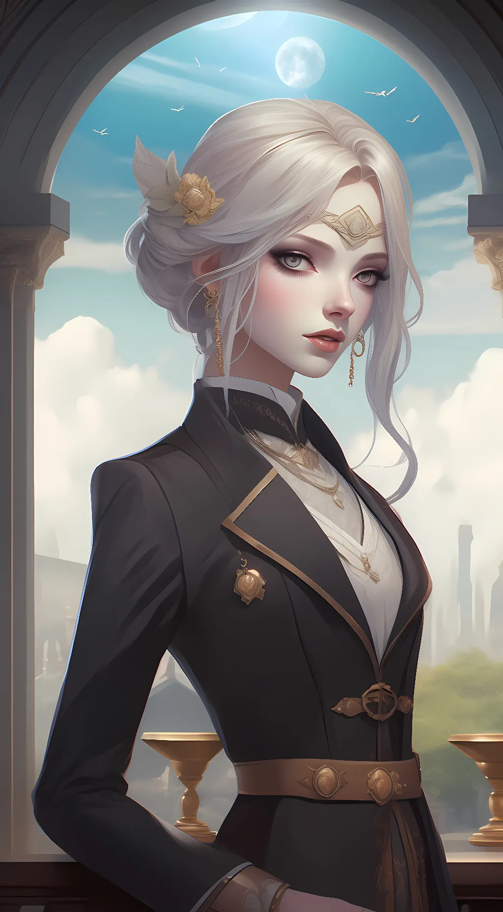 ai character: Sonya background