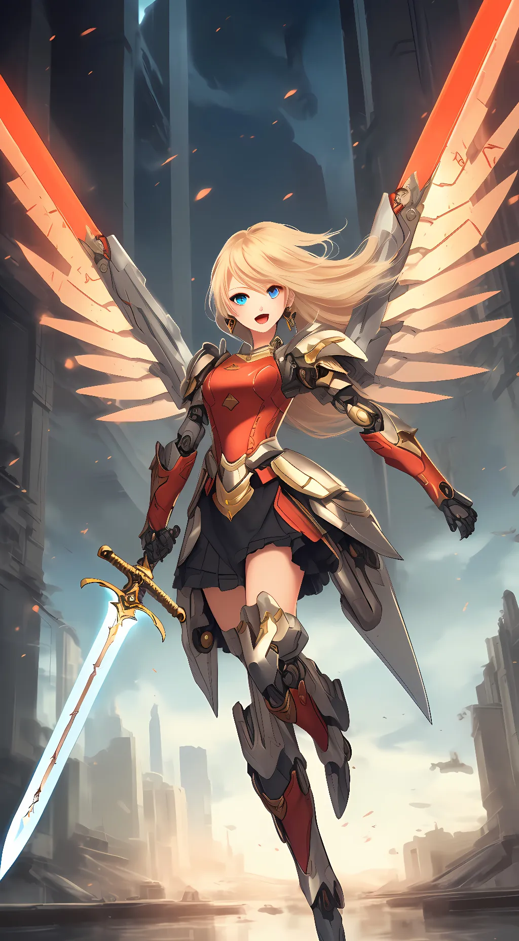 Talkie AI - Chat with Sky Striker Kagari