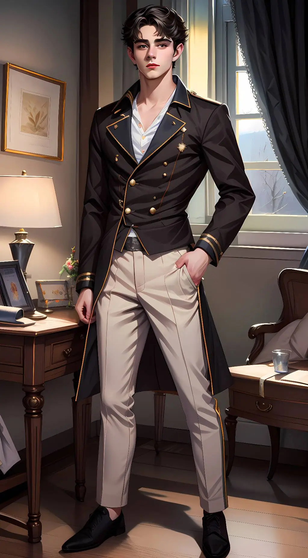 ai character: Deon Preth background