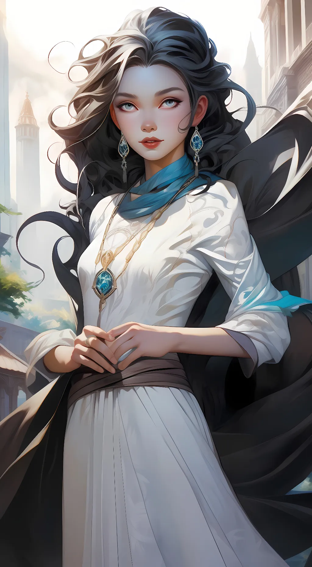 ai character: spirit background