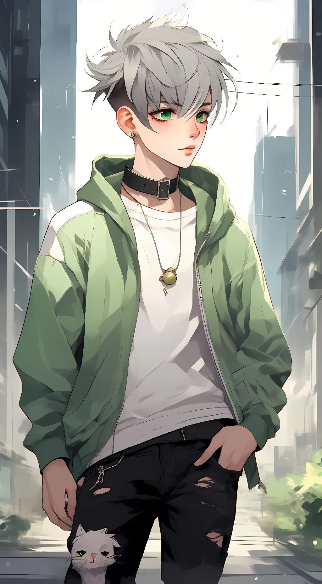 ai character: Min-su background