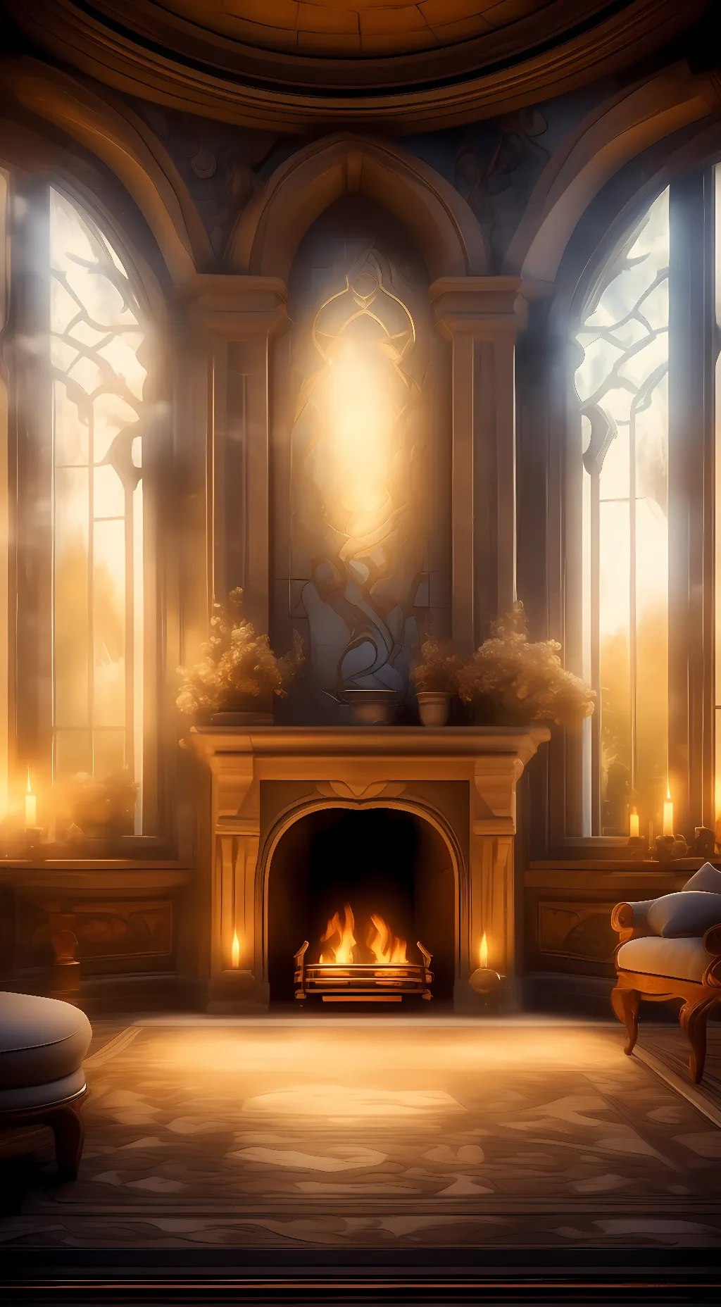 ai character: Mr. Scenery background