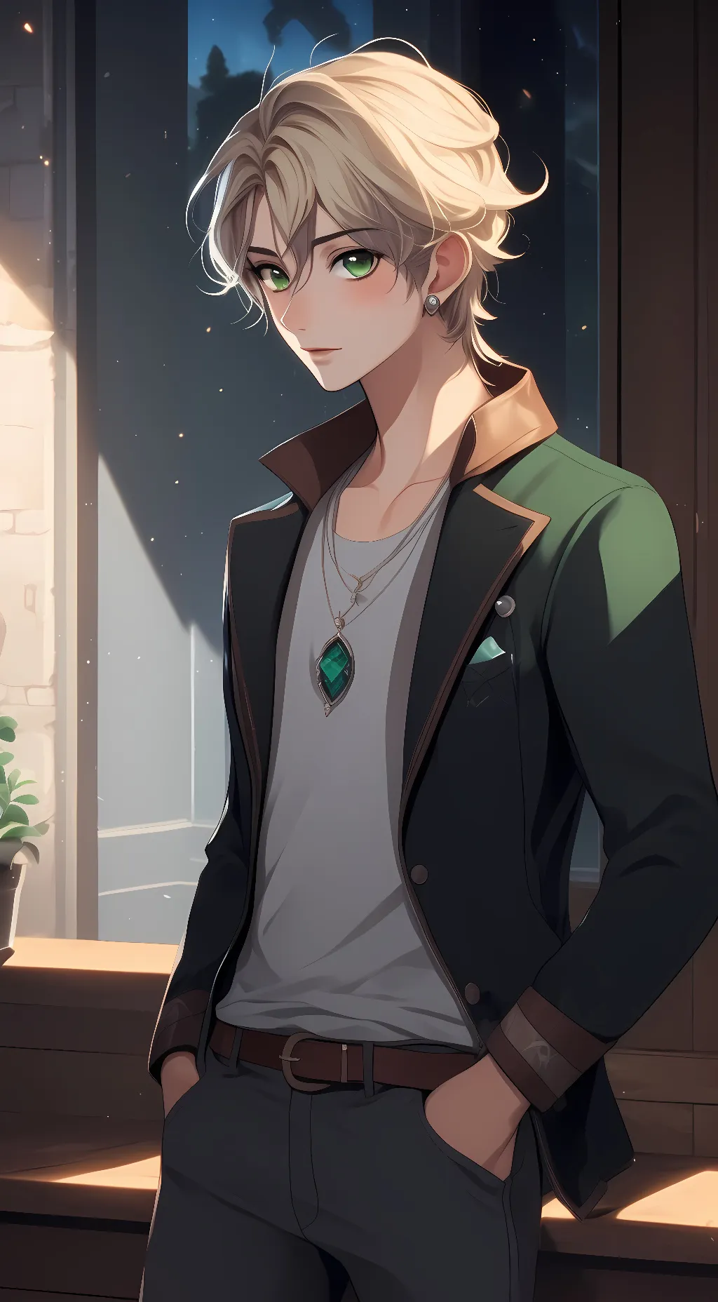 ai character: Jax background