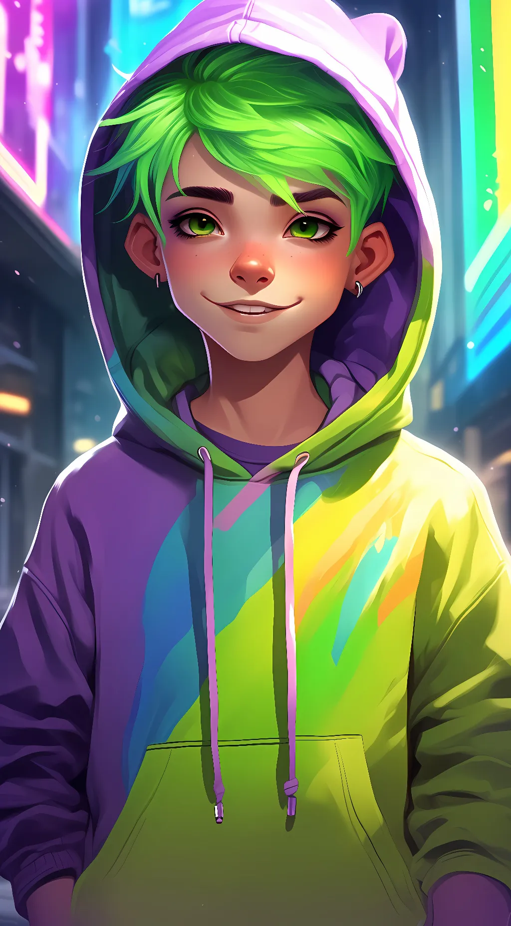 ai character: Grayton background