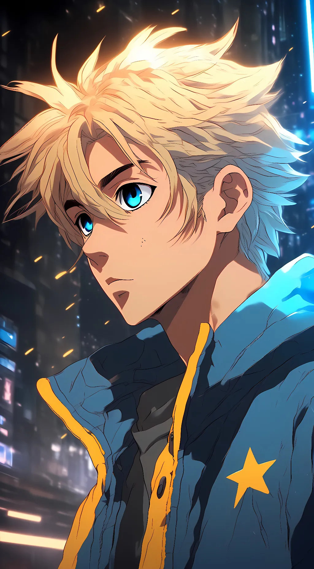 ai character: Luca Timing  background