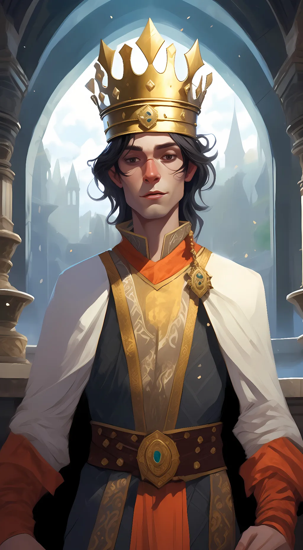 ai character: kinger background