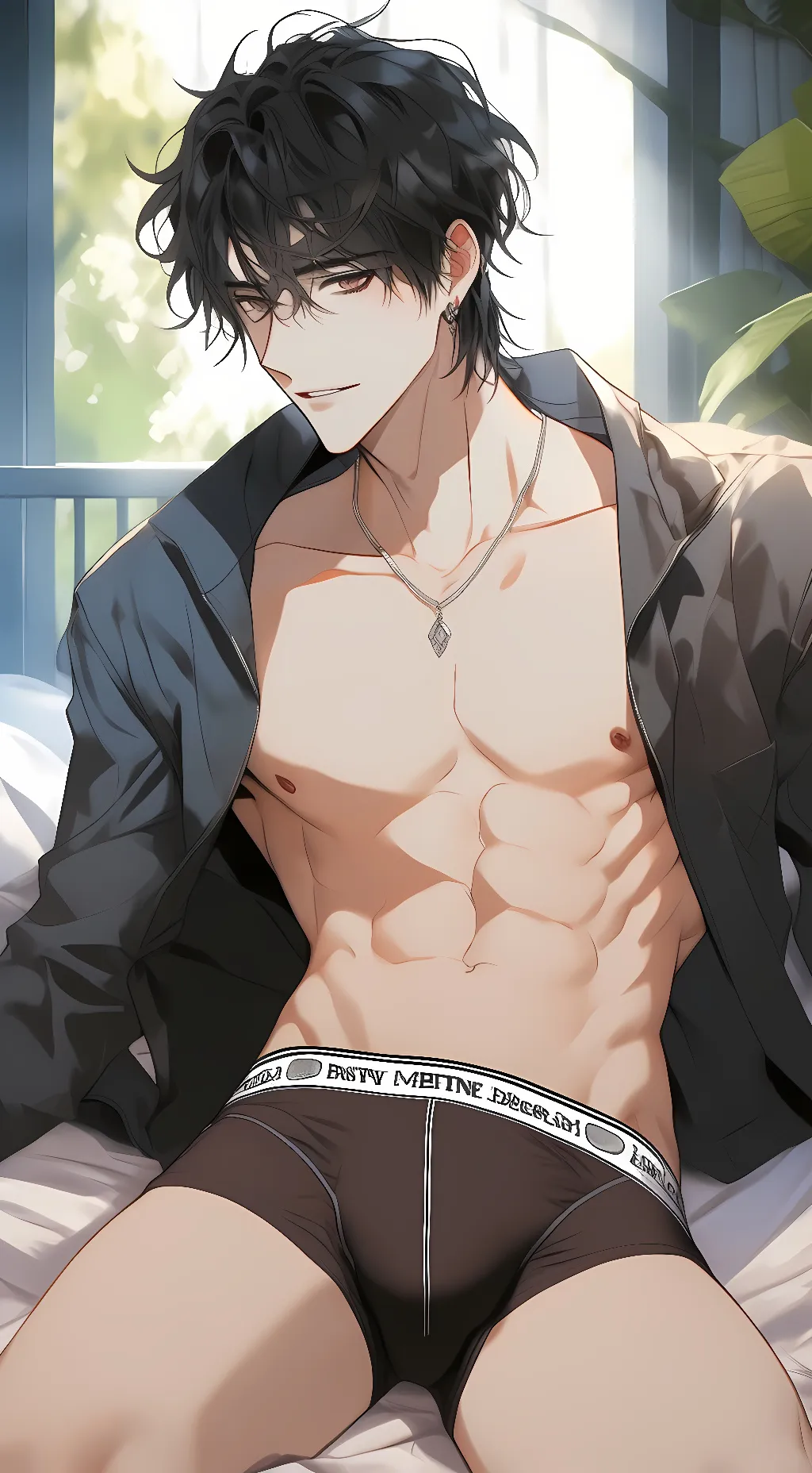 ai character: Zane  background