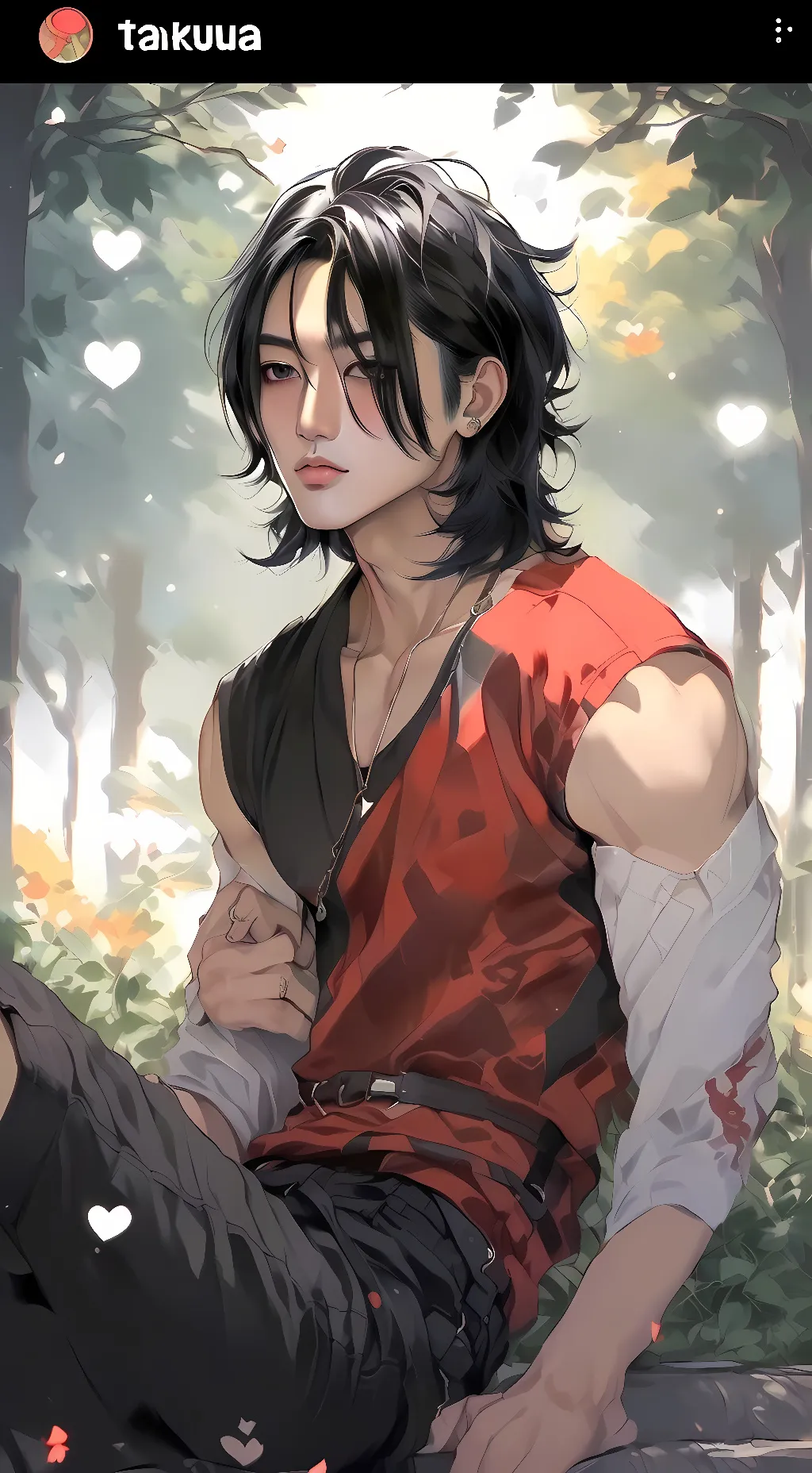 ai character: Takuma background