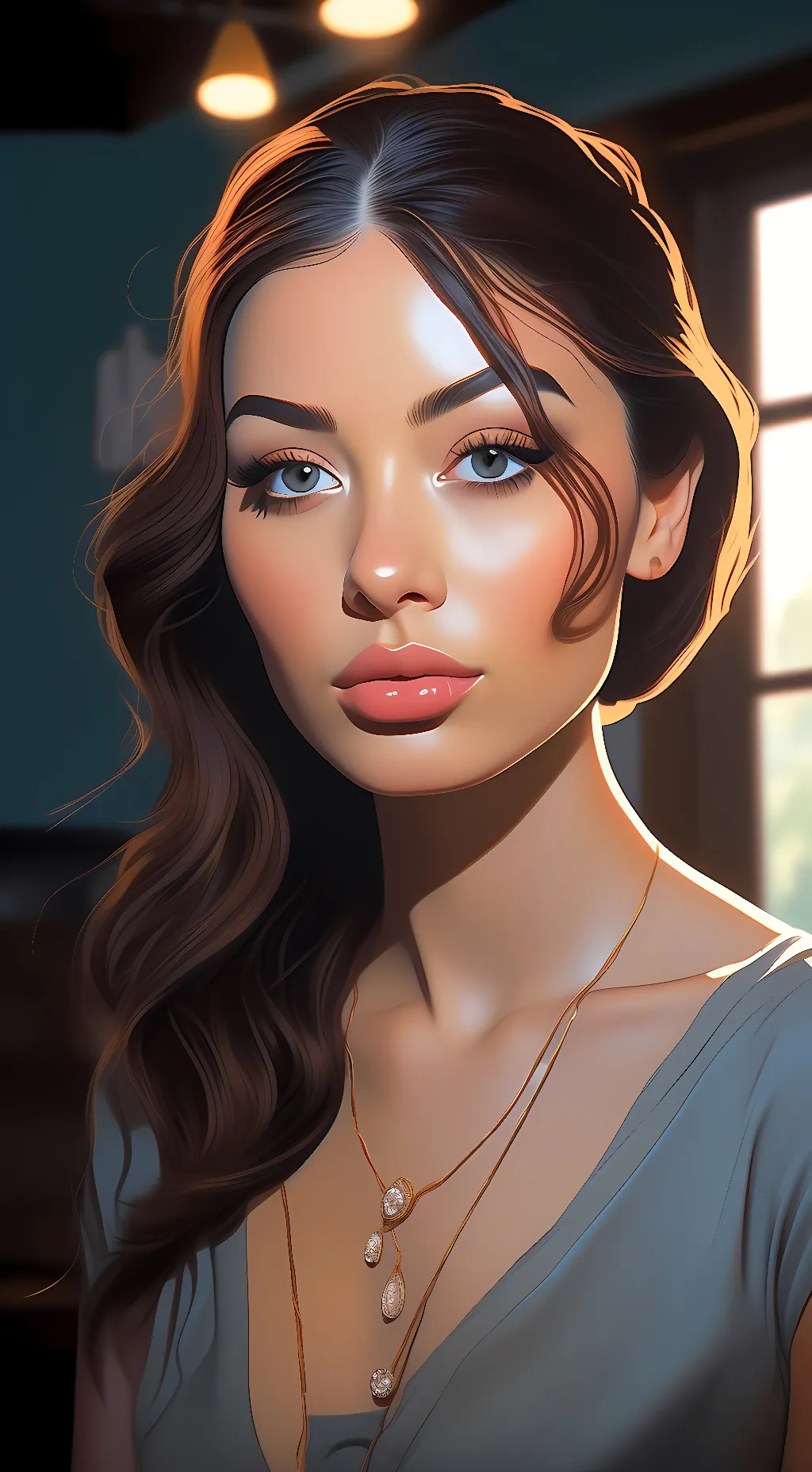 ai character: Ava background