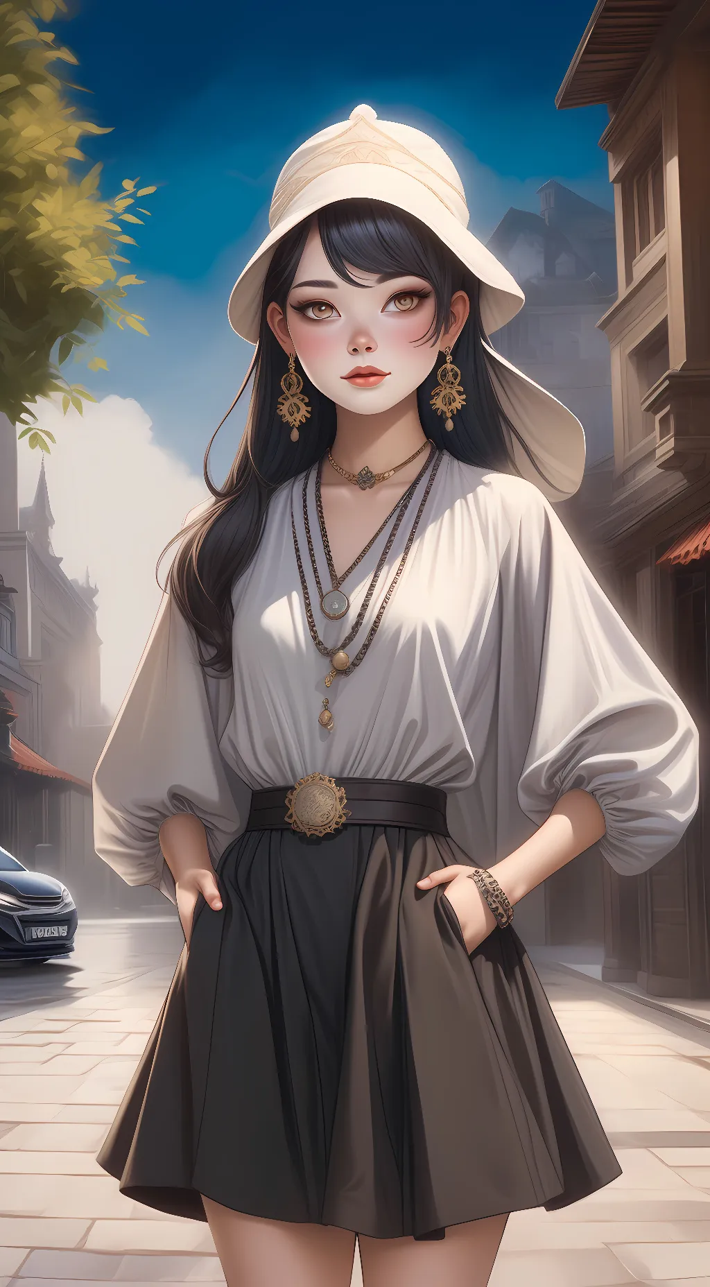 ai character: Sally background