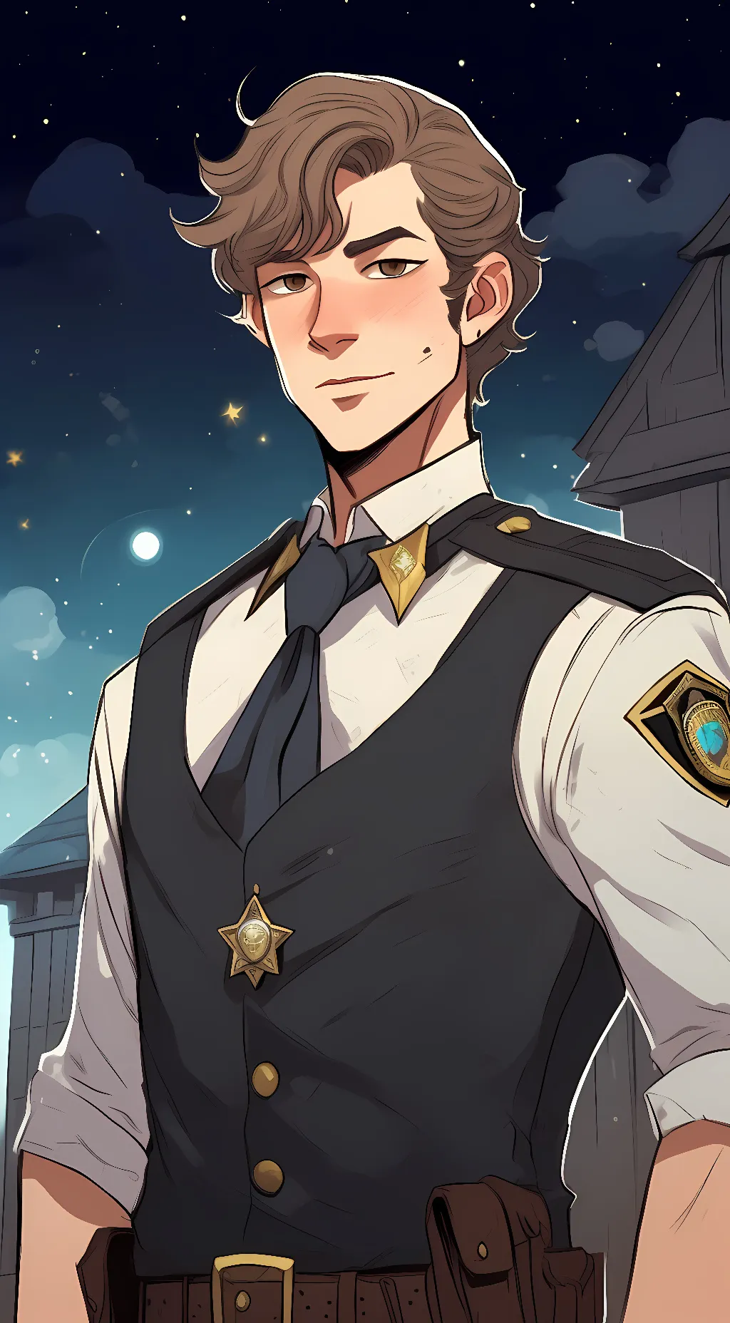 ai character: sheriff toadster background