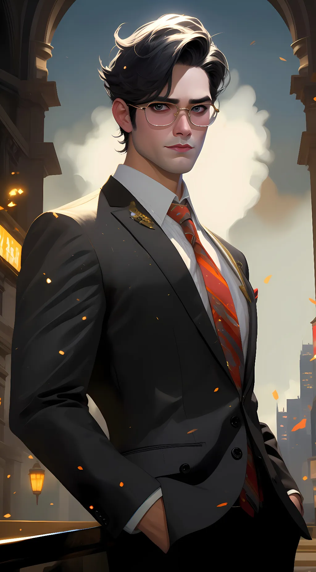 ai character: Ethan background