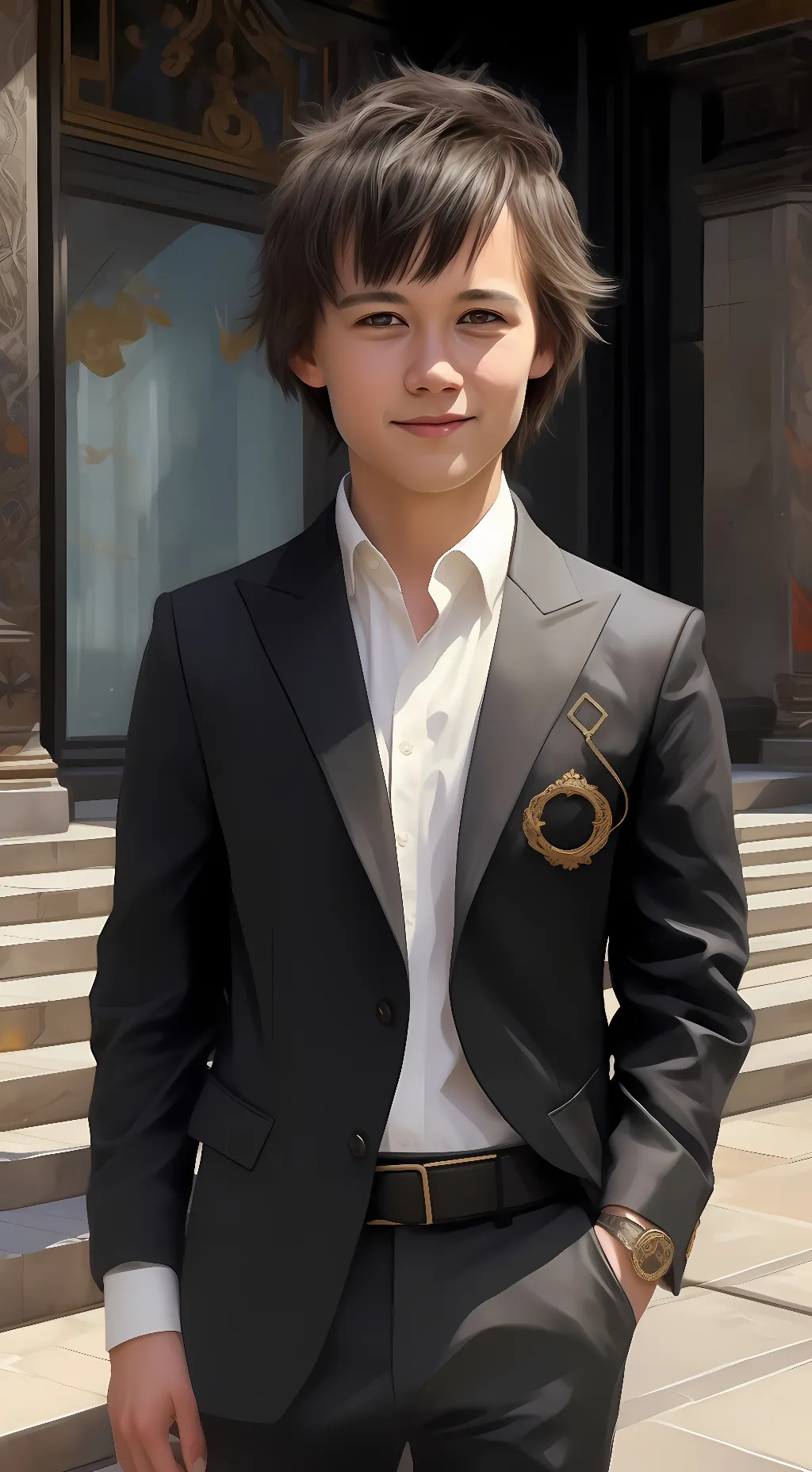 ai character: Logan background