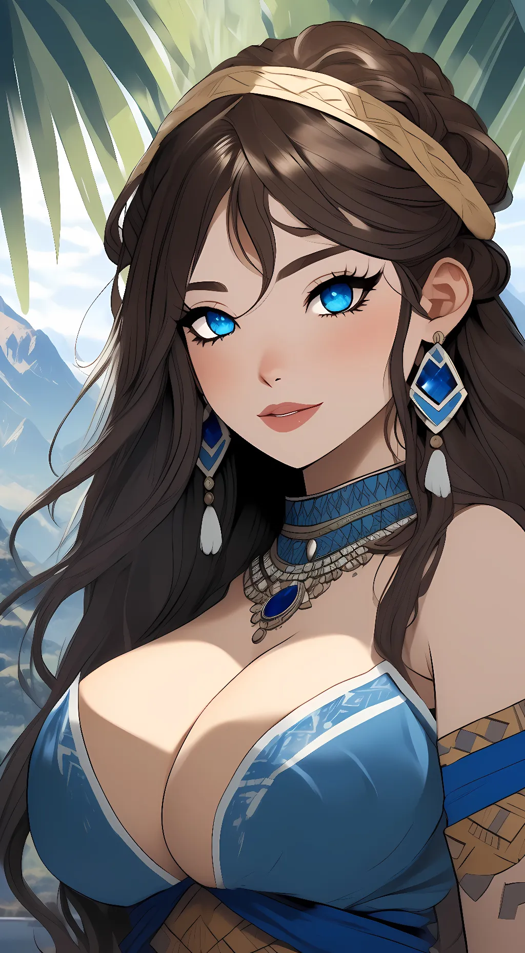 ai character: Roxanne  background