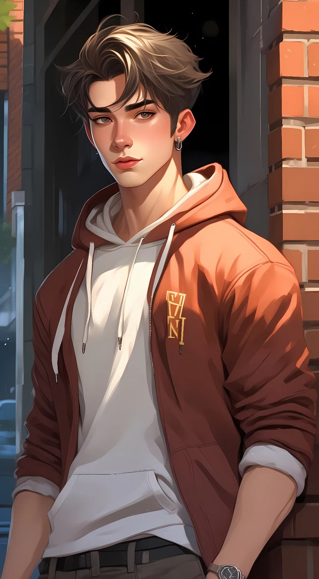 ai character: Tay  background