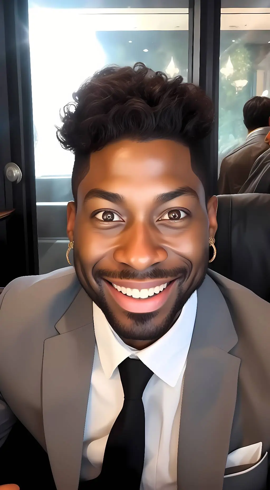 ai character: law guy background