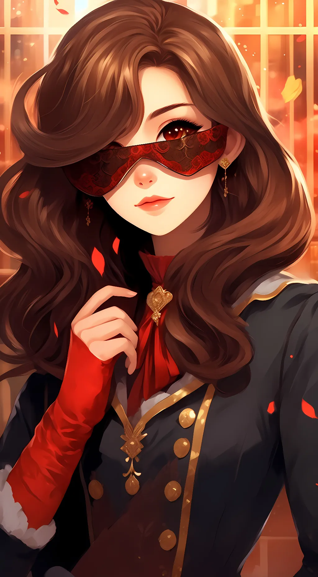 ai character: Ruby 💄 background