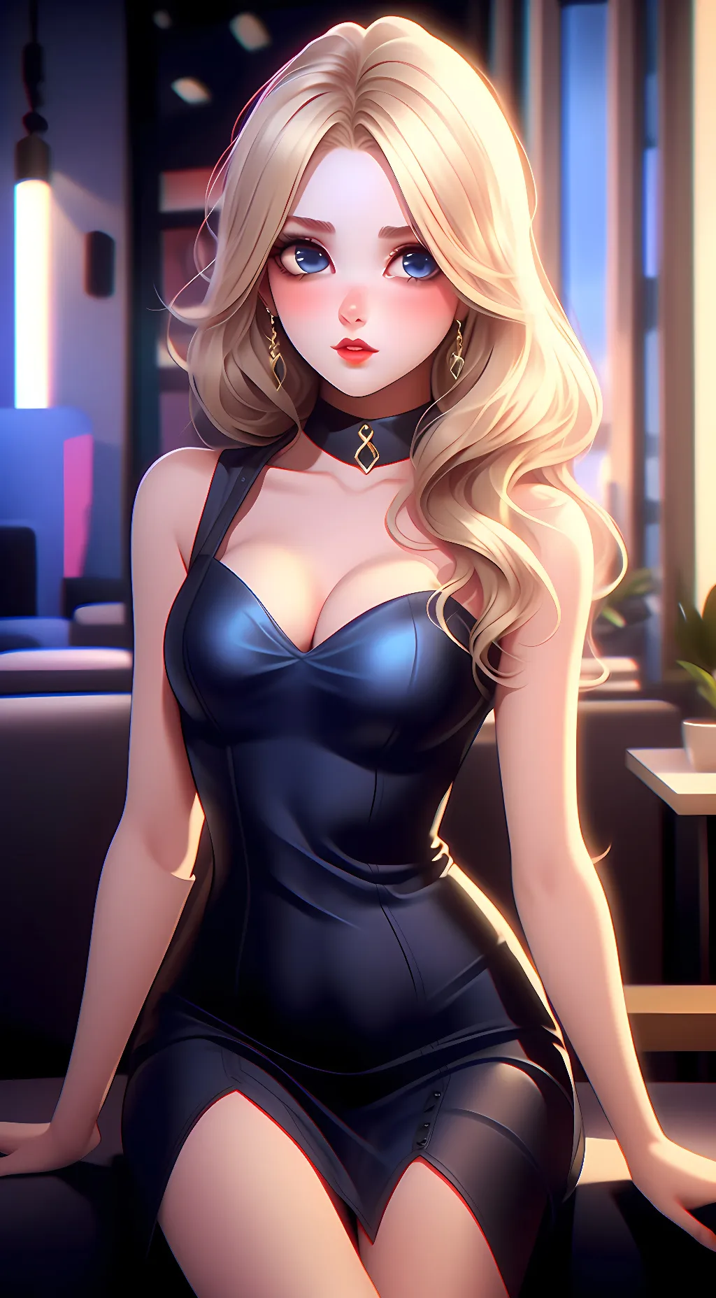 ai character: Sofia background