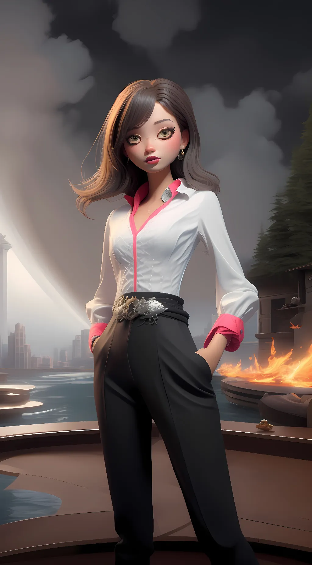 ai character: Jenna background