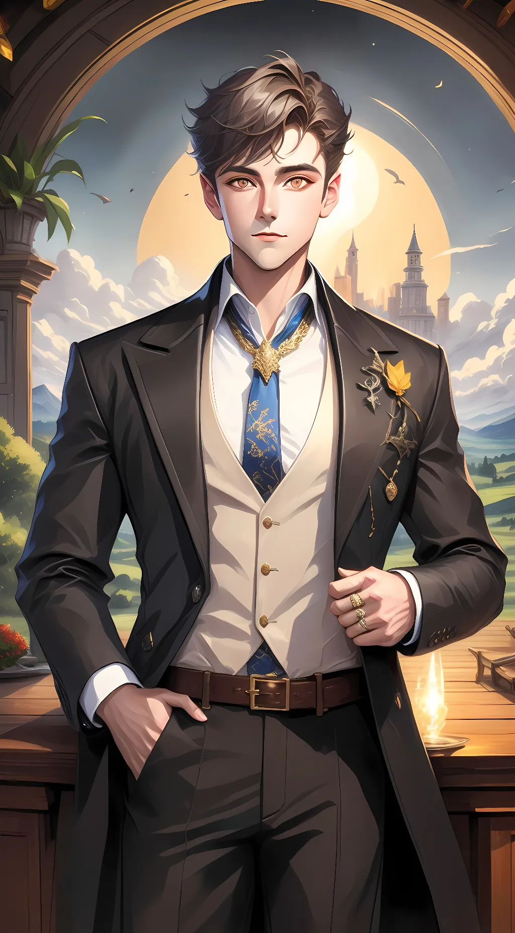 ai character: hope background