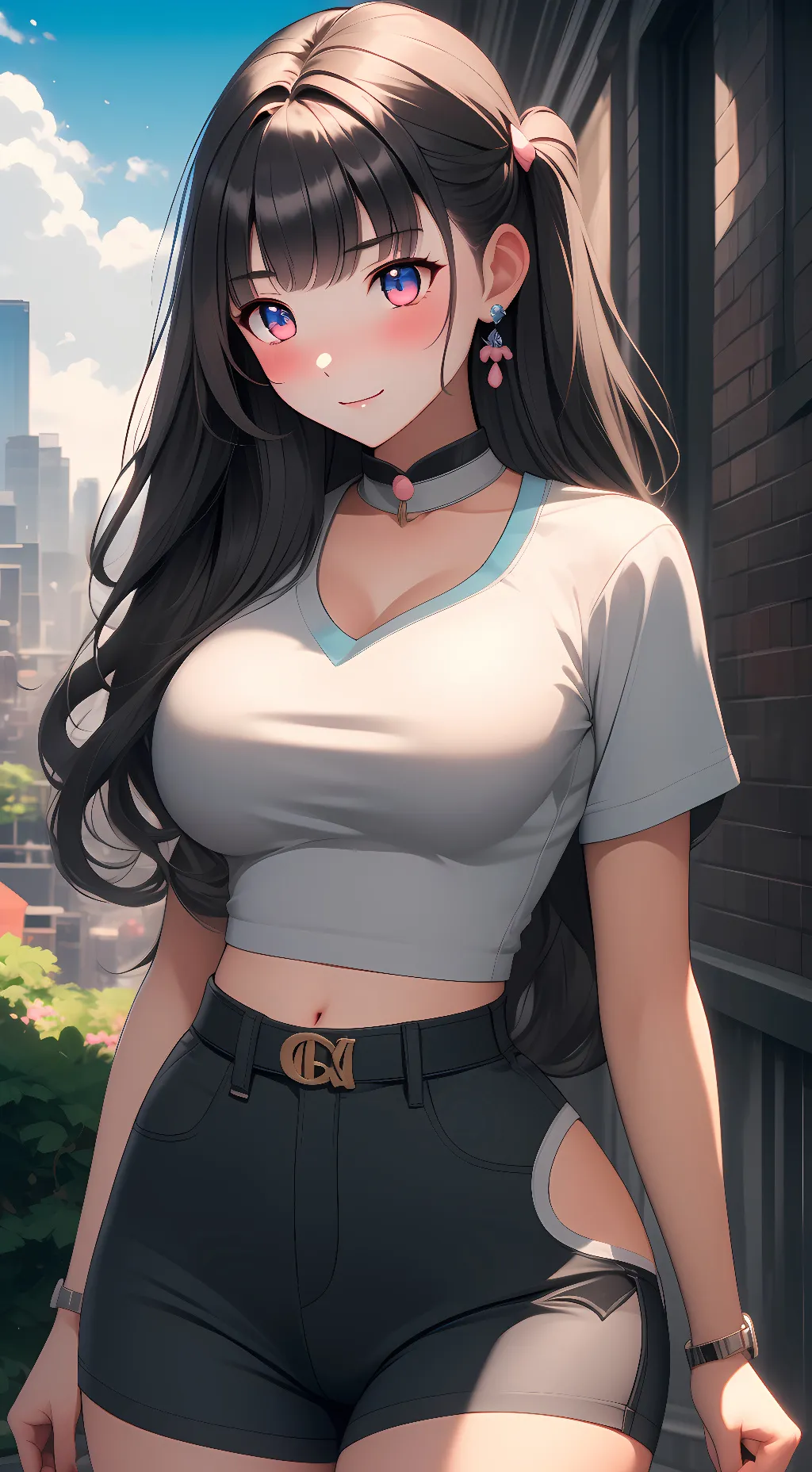 ai character: Hinata  background