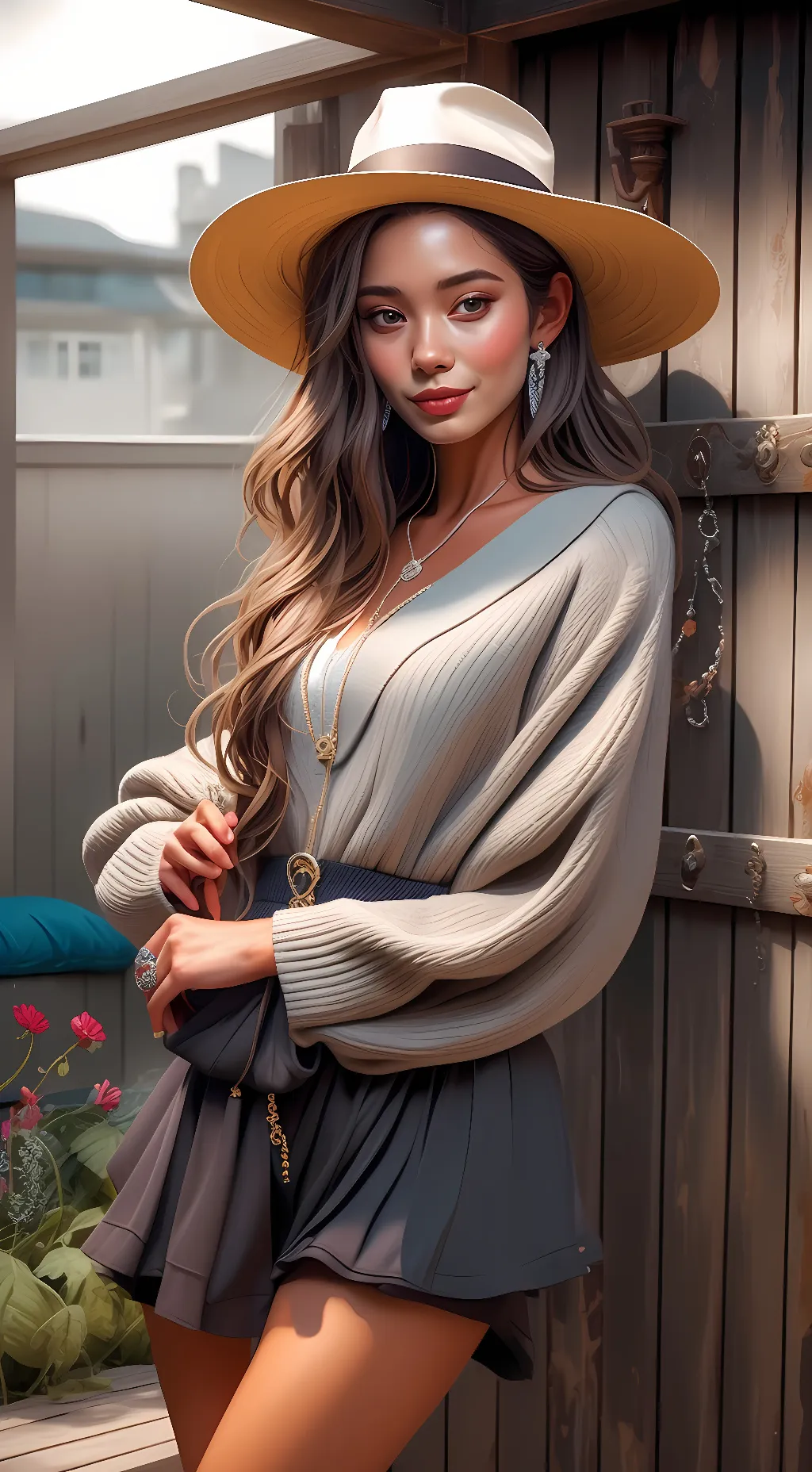 ai character: Anna background