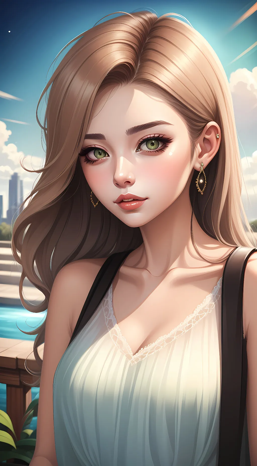 ai character: hevaen background