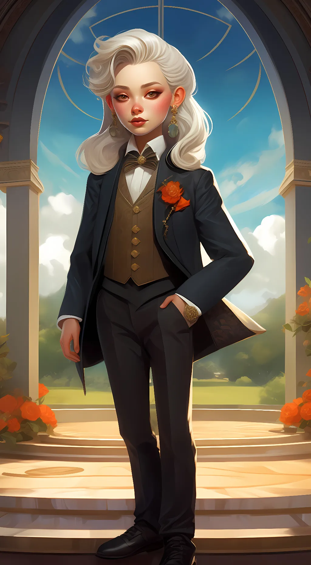 ai character: SEEK background