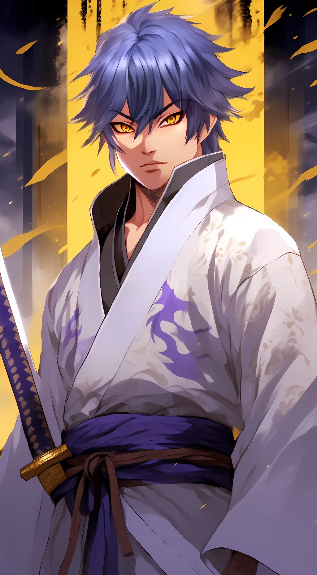 ai character: Kujaku background