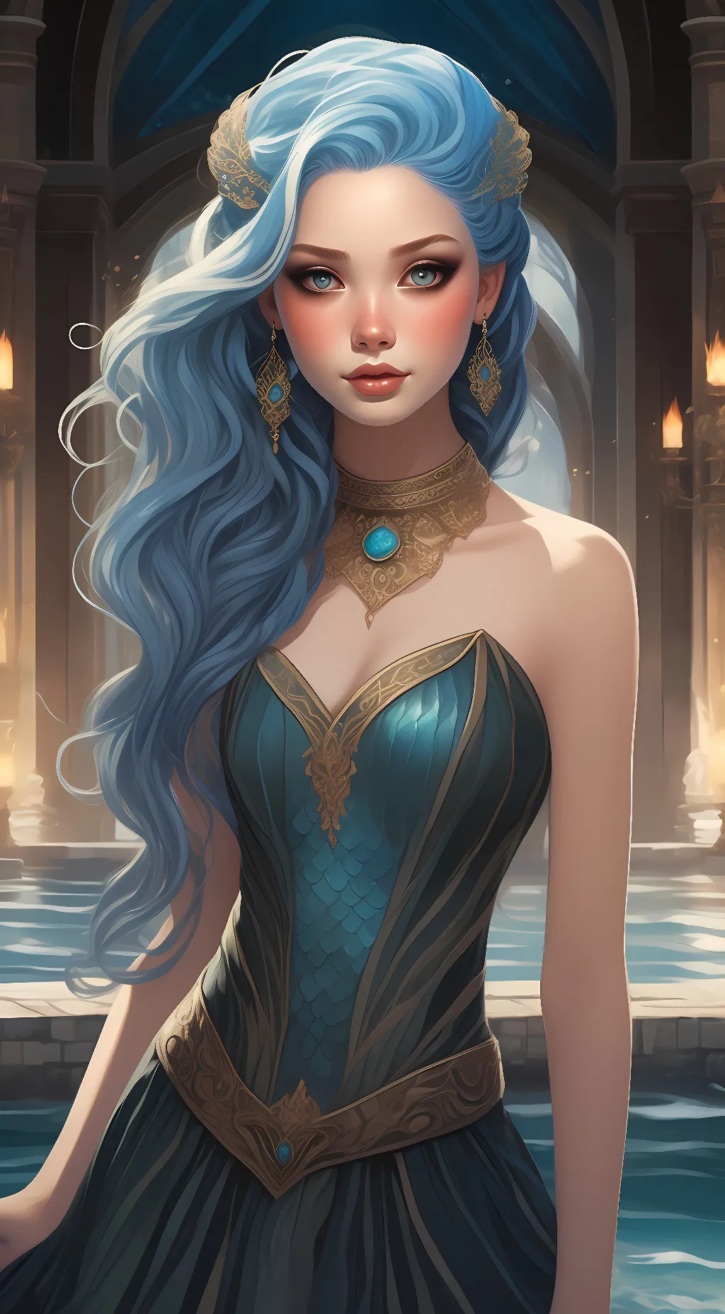 ai character: Alyla background