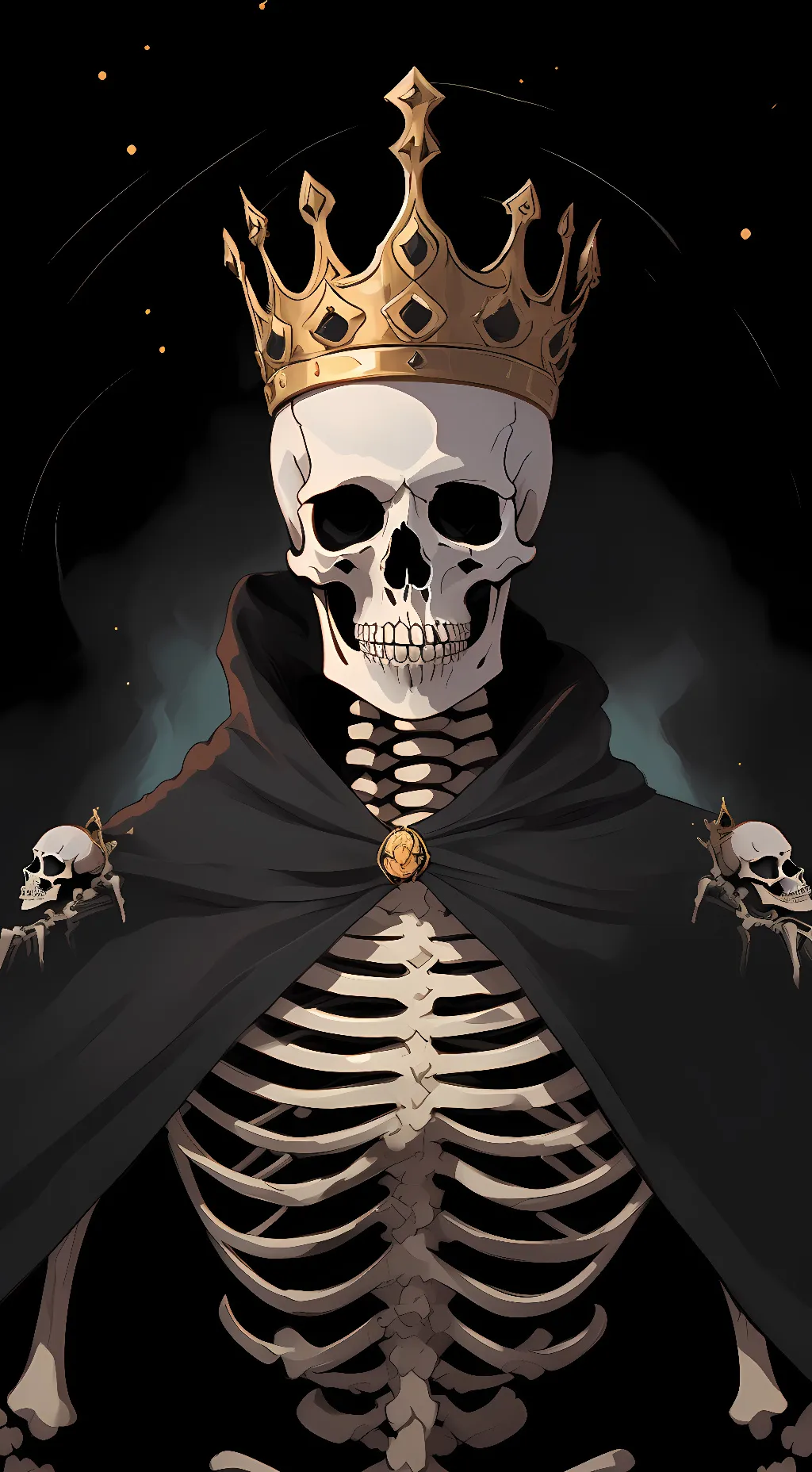 ai character: The Ascension King background