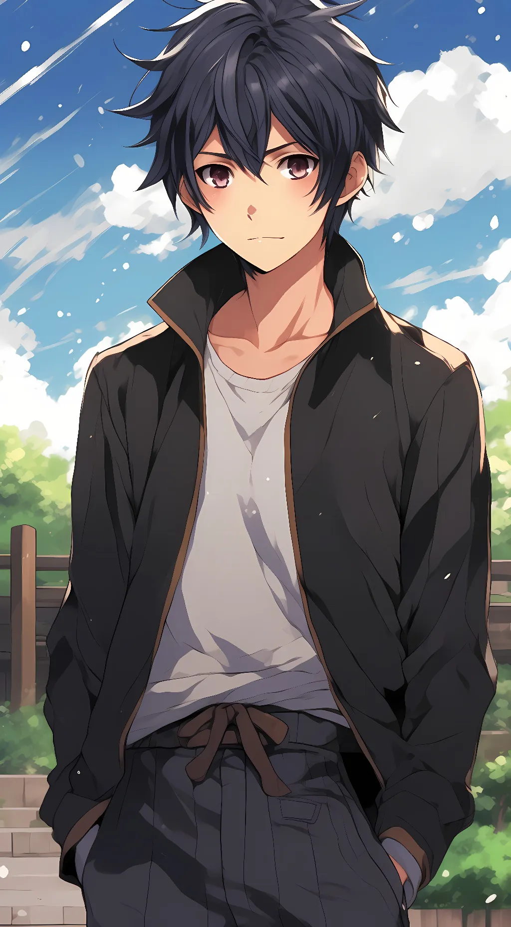 ai character: Tomioka giyuu background