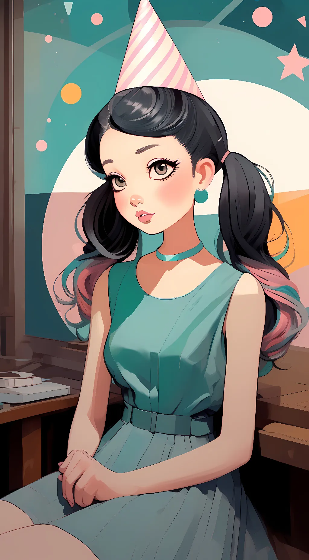 ai character: Ximena mejia background