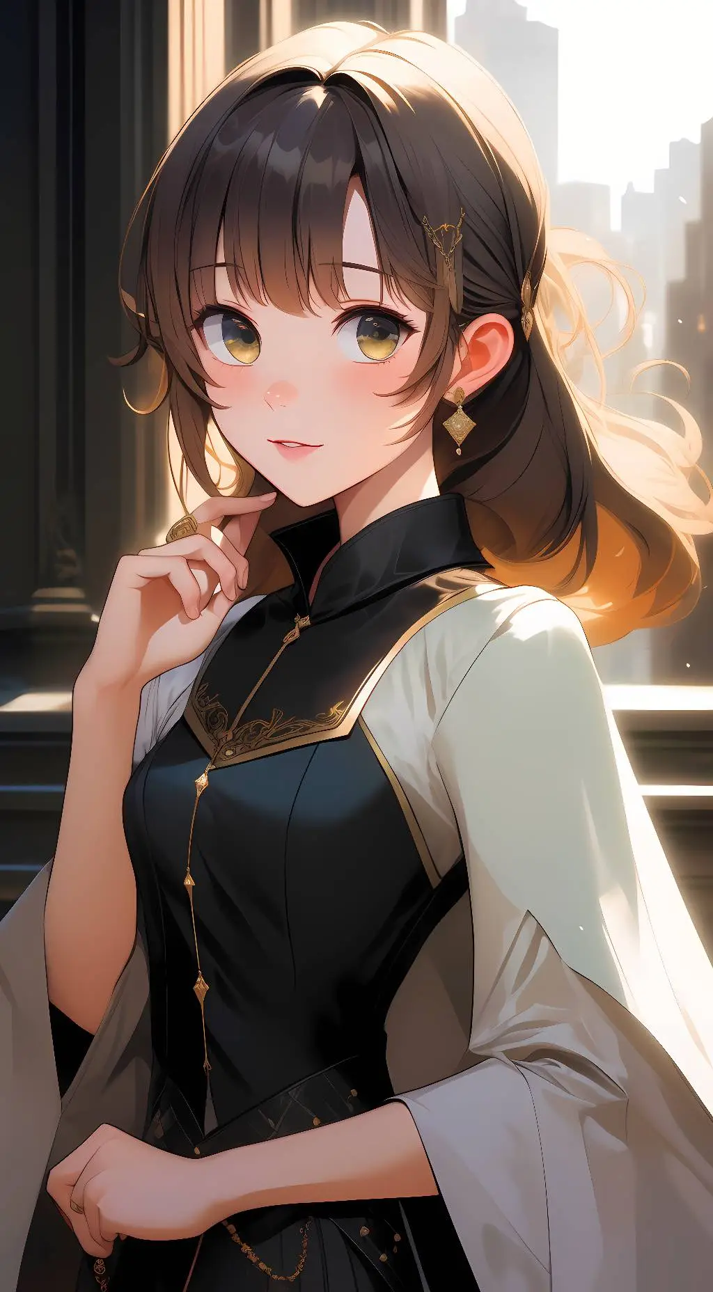 ai character: Kelly background