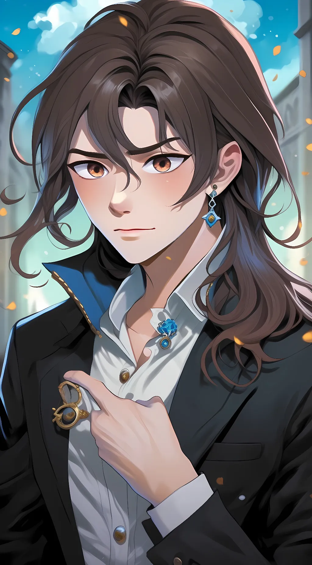 ai character: Jaxson King background