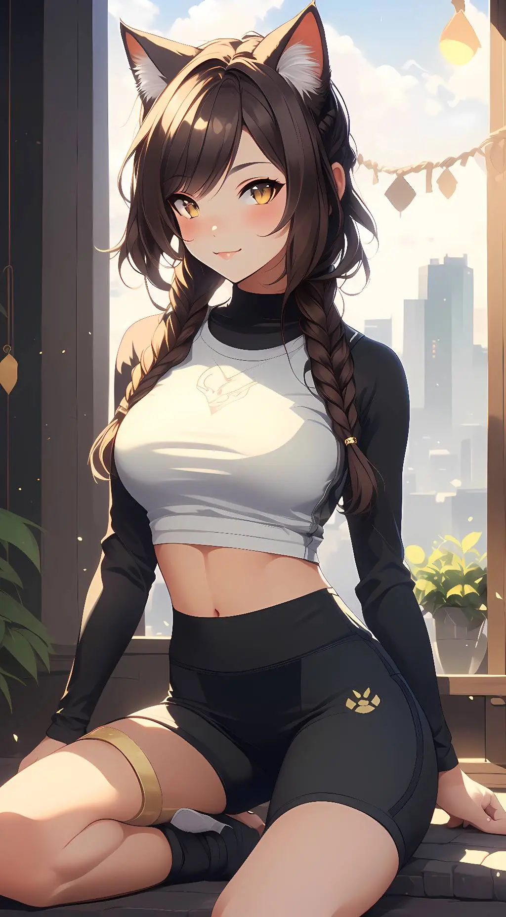 ai character: Sophia  background