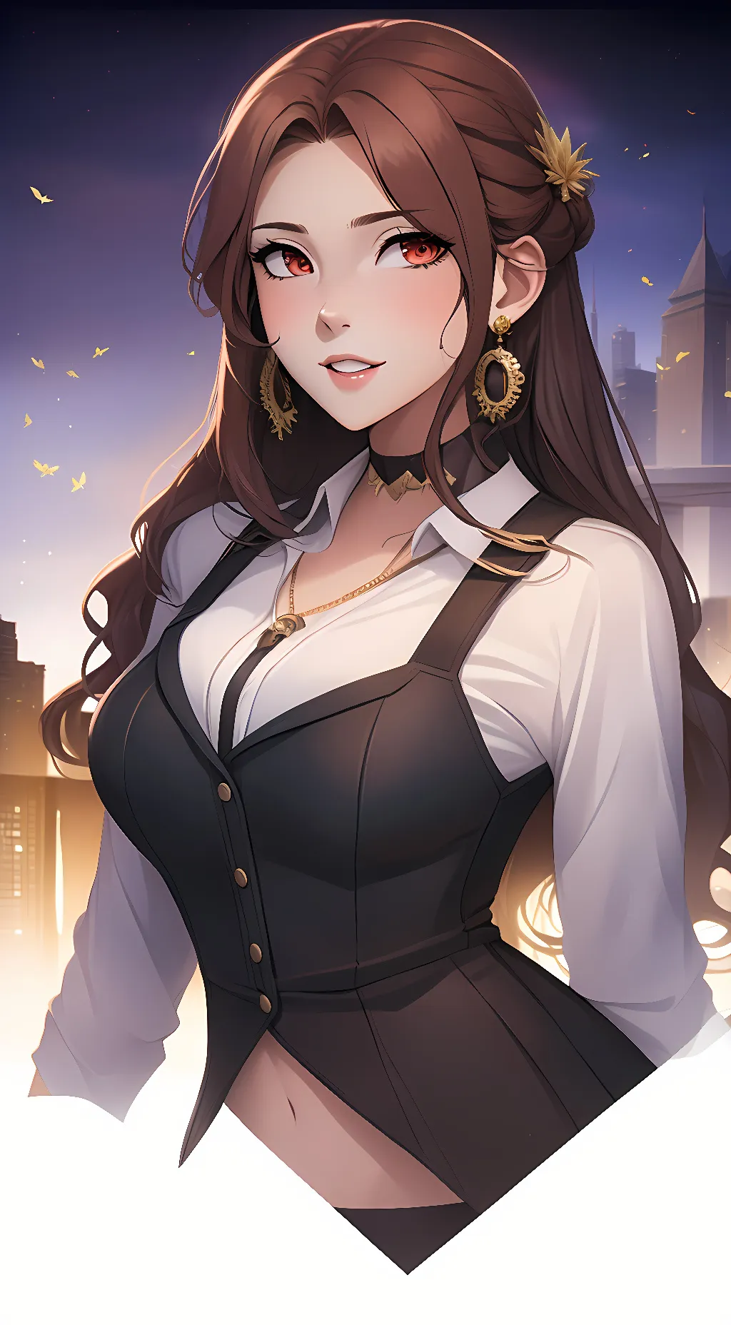 ai character: Vanessa Sage background